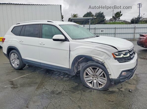 1V2WR2CAXKC562892 2019 VOLKSWAGEN ATLAS Белый Передняя правая четверть