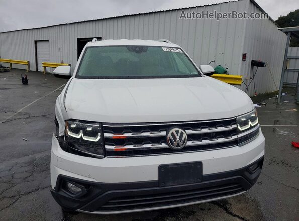 1V2WR2CAXKC562892 2019 VOLKSWAGEN ATLAS Белый Вид спереди