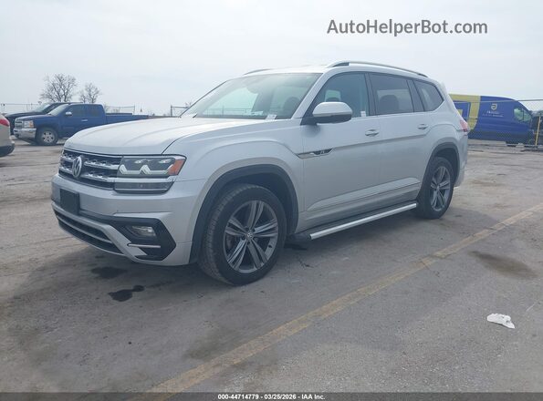 1V2XR2CA5KC609265 2019 VOLKSWAGEN ATLAS Серебряный Передняя левая четверть