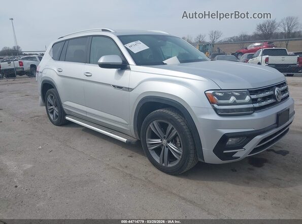 1V2XR2CA5KC609265 2019 VOLKSWAGEN ATLAS Серебряный Передняя правая четверть
