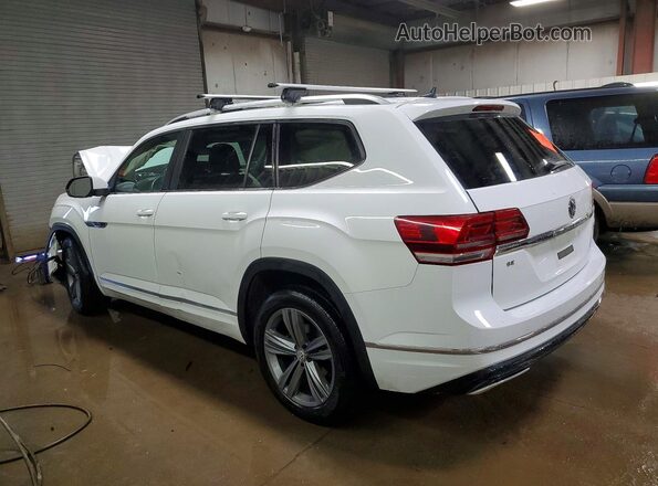 1V2XR2CA8KC528180 2019 VOLKSWAGEN ATLAS Белый Задняя левая четверть