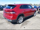 2020 Volkswagen Atlas Cross Sport 3.6l V6 Se W/technology/3.6l V6 Se W/technology R-line Красный vin: 1V2YE2CA6LC224637
