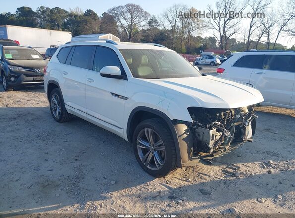 1V2YR2CA4KC587618 2019 VOLKSWAGEN ATLAS White წინა მარჯვენა