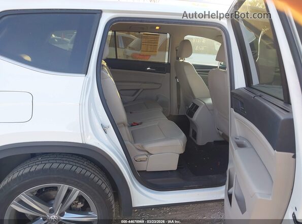 1V2YR2CA4KC587618 2019 VOLKSWAGEN ATLAS White VIN კოდის სტიკერის ხედი