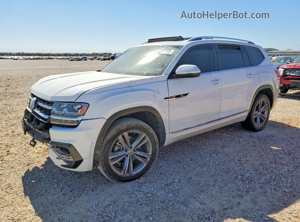 1V2YR2CAXKC558561 2019 VOLKSWAGEN ATLAS Белый Передняя левая четверть