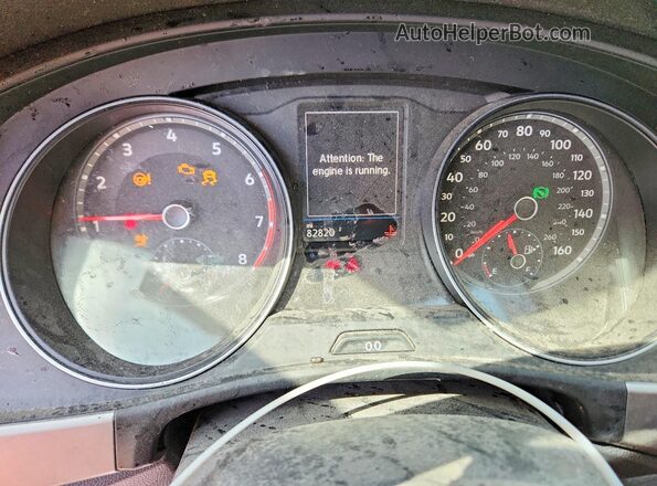 1V2YR2CAXKC558561 2019 VOLKSWAGEN ATLAS Белый Вид щитка приборов