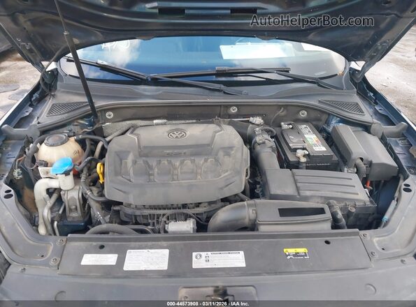 1VWAA7A3XJC007120 2018 VOLKSWAGEN PASSAT Blue Widok z tyłu