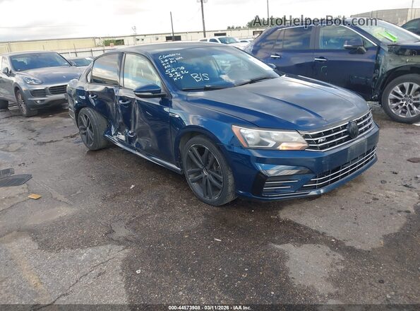 1VWAA7A3XJC007120 2018 VOLKSWAGEN PASSAT Blue Przód prawy