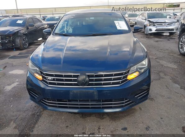1VWAA7A3XJC007120 2018 VOLKSWAGEN PASSAT Blue Widok zestawu wskaźników
