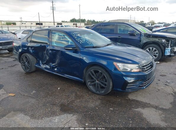 1VWAA7A3XJC007120 2018 VOLKSWAGEN PASSAT Blue Widok wnętrza z tyłu