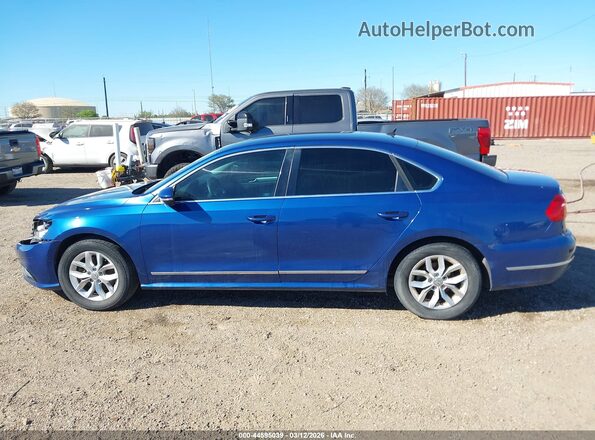 1VWAS7A37GC019425 2016 VOLKSWAGEN PASSAT Синий 