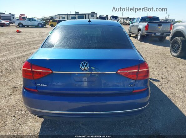 1VWAS7A37GC019425 2016 VOLKSWAGEN PASSAT Синий 
