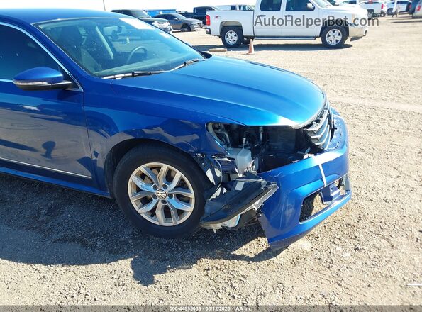 1VWAS7A37GC019425 2016 VOLKSWAGEN PASSAT Синий 