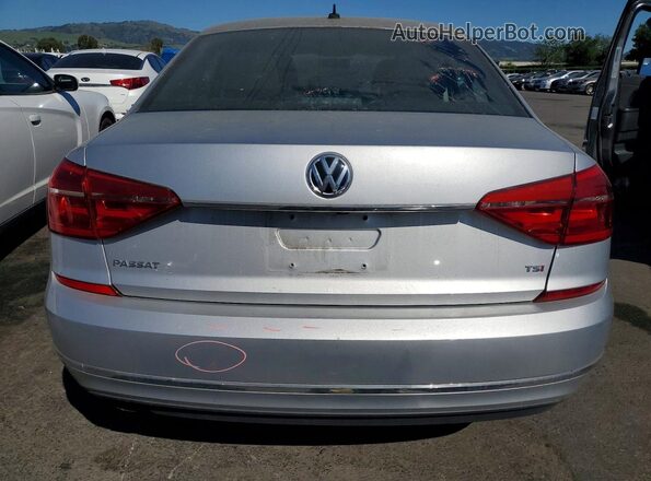 1VWAT7A34GC059202 2016 VOLKSWAGEN PASSAT Серебряный Вид сзади