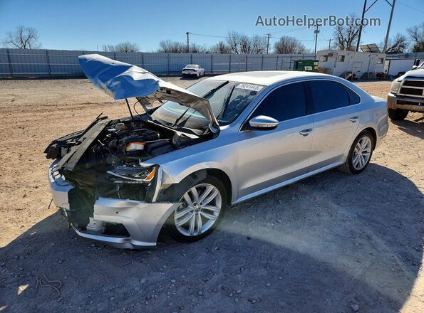 1VWBA7A30JC008331 2018 VOLKSWAGEN PASSAT Silver წინა მარცხენა ხედი სამი მეოთხედიდან