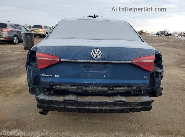 1VWBA7A30JC009530 2018 VOLKSWAGEN PASSAT Blue Vista trasera