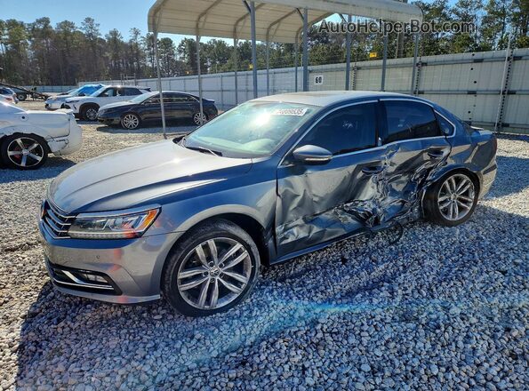 1VWBA7A32JC007987 2018 VOLKSWAGEN PASSAT Угольный Передняя левая четверть