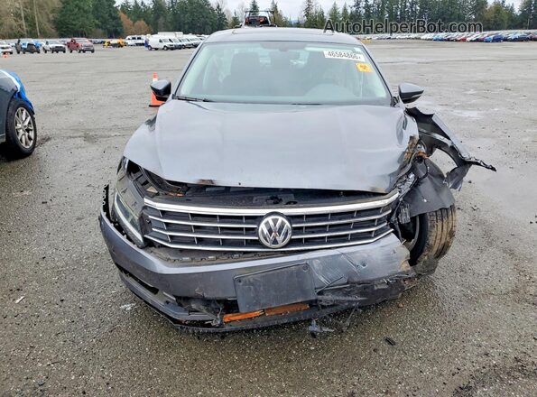 1VWBA7A37JC005877 2018 VOLKSWAGEN PASSAT Gray Vista frontal