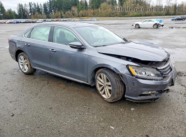 1VWBA7A37JC005877 2018 VOLKSWAGEN PASSAT Gray Delantero derecho