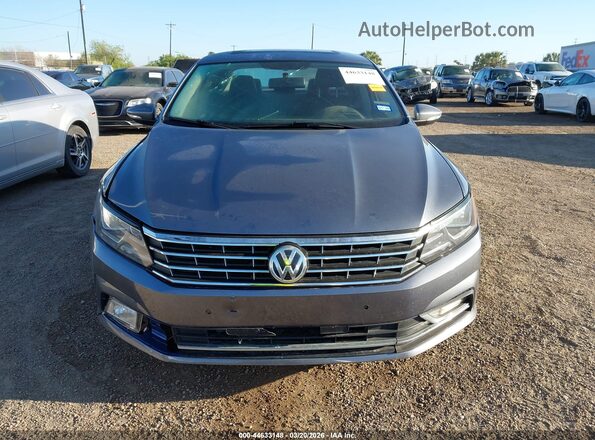 1VWBA7A39JC022583 2018 VOLKSWAGEN PASSAT Gray Widok zestawu wskaźników