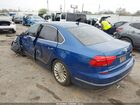 2016 Volkswagen Passat 1.8t Se Синий vin: 1VWBS7A31GC023345