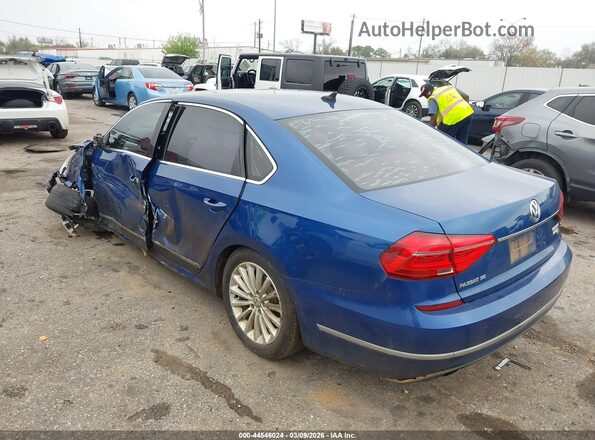 1VWBS7A31GC023345 2016 VOLKSWAGEN PASSAT Синий Задняя левая четверть