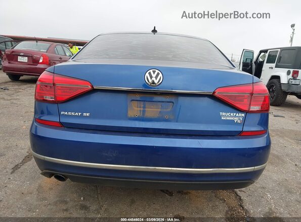 1VWBS7A31GC023345 2016 VOLKSWAGEN PASSAT Синий 