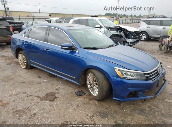 1VWBS7A31GC023345 2016 VOLKSWAGEN PASSAT Синий Передняя правая четверть