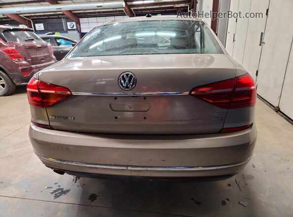 1VWBT7A39GC018293 2016 VOLKSWAGEN PASSAT Бежевый Вид сзади
