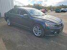 2017 Volkswagen Passat Se Черный vin: 1VWGT7A32HC084594