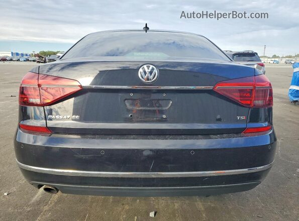 1VWGT7A32HC084594 2017 VOLKSWAGEN PASSAT Черный Вид сзади