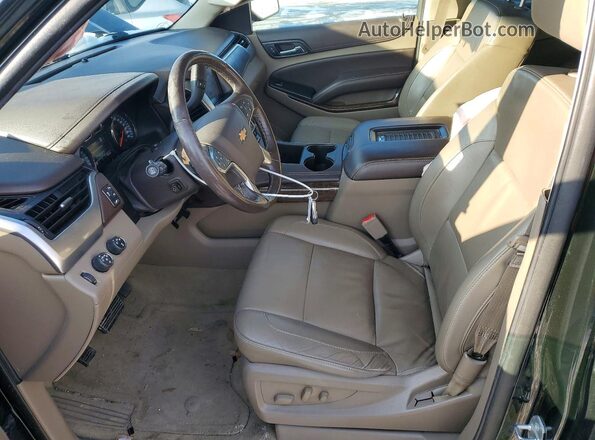 1GNSKHKC9GR394197 2016 CHEVROLET SUBURBAN Зеленый Вид салона спереди