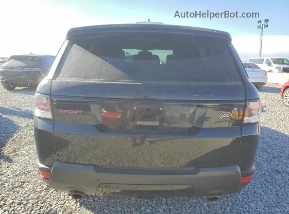 SALWS2PF7GA102192 2016 LAND ROVER RANGE Черный Вид салона спереди