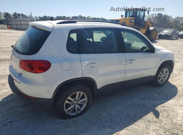 WVGAV7AX7HK017674 2017 VOLKSWAGEN TIGUAN White Delantero derecho