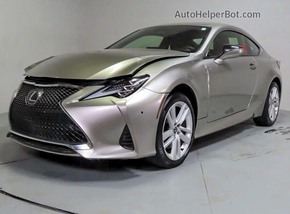 JTHDZ5BC4R5027549 2024 LEXUS RC350 Серебряный Задняя правая четверть