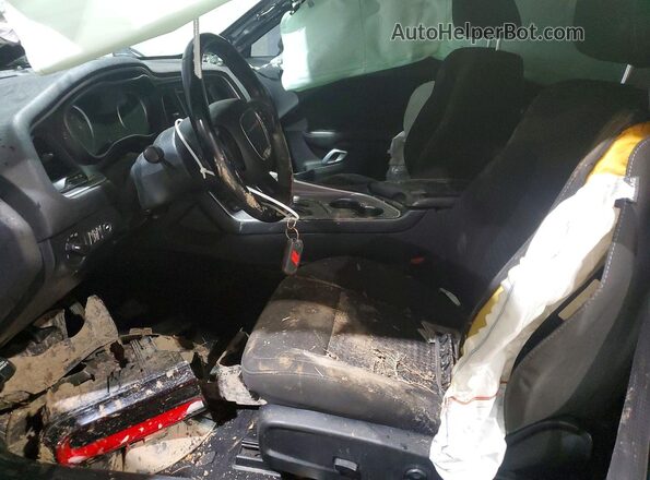 2C3CDZAGXMH506278 2021 DODGE CHALLENGER Угольный Вид панели приборов