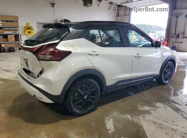 3N1CP5DV8ML473880 2021 NISSAN KICKS White Trasero derecho