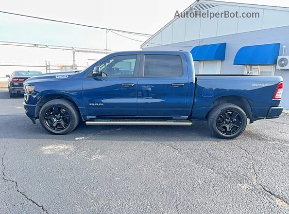 1C6RRFFG0PN529196 2023 RAM 1500 Синий Вид подкапотного пространства