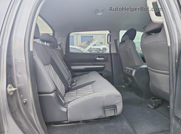 5TFDY5F16KX851933 2019 TOYOTA TUNDRA Серый Вид задних сидений