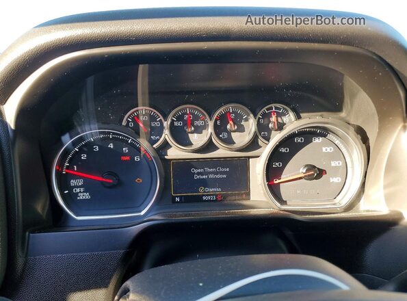 3GCPWCEK8LG304234 2020 CHEVROLET SILVERADO White Widok tylnych siedzeń