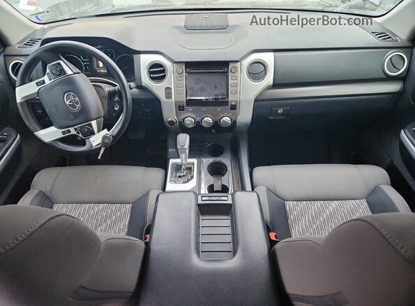 5TFDY5F16KX851933 2019 TOYOTA TUNDRA Серый Вид панели приборов