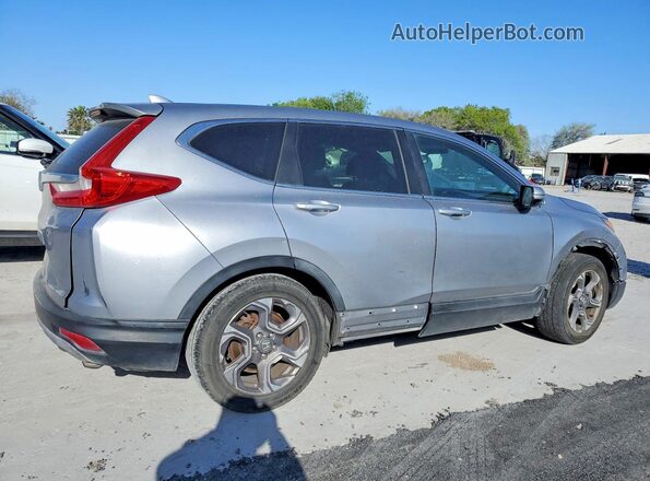 7FARW1H58HE000423 2017 HONDA CRV Серебряный Передняя правая четверть