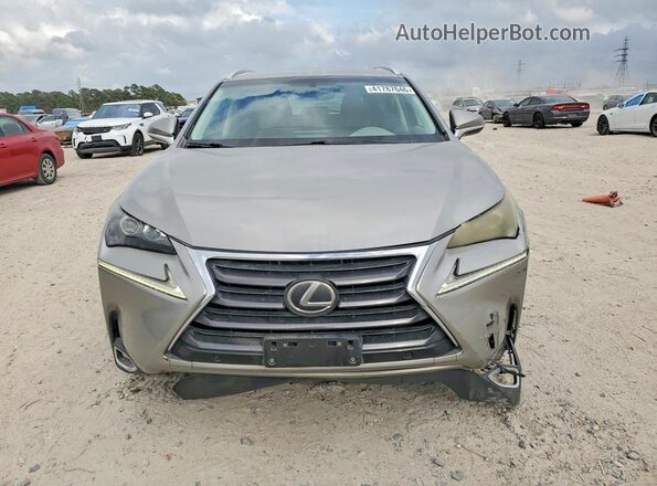 JTJYARBZ3G2042108 2016 LEXUS NX Серый Вид сзади