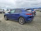 2018 Alfa Romeo Stelvio Ti Sport Blue vin: ZASFAKNN9J7B85530