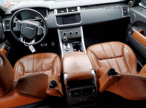 SALWR2EF2GA102485 2016 LAND ROVER RANGE Серый Вид задней части салона