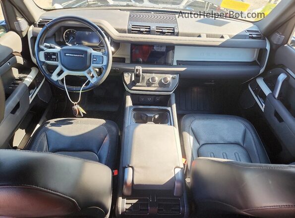SALE27RU8N2092574 2022 LAND ROVER DEFENDER Черный Вид щитка приборов