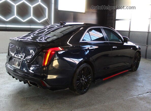 1G6DB5RL8M0118876 2021 CADILLAC CT4 Черный Передняя правая четверть