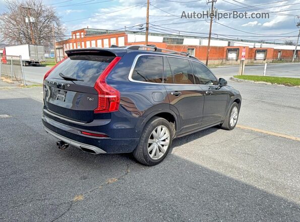 YV4A22PK2G1090674 2016 VOLVO XC90 Синий Вид спереди