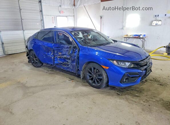 SHHFK7H87LU213314 2020 HONDA CIVIC Синий Вид спереди