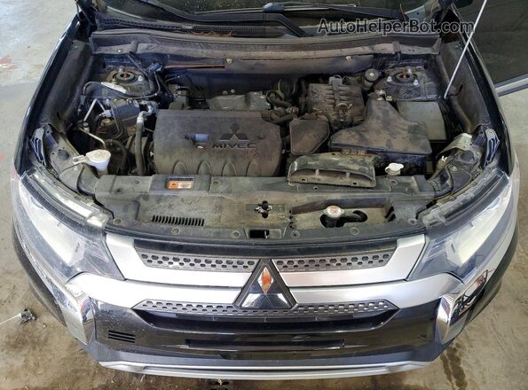 JA4AD3A34KZ023549 2019 MITSUBISHI OUTLANDER Black Widok naklejki z numerem VIN